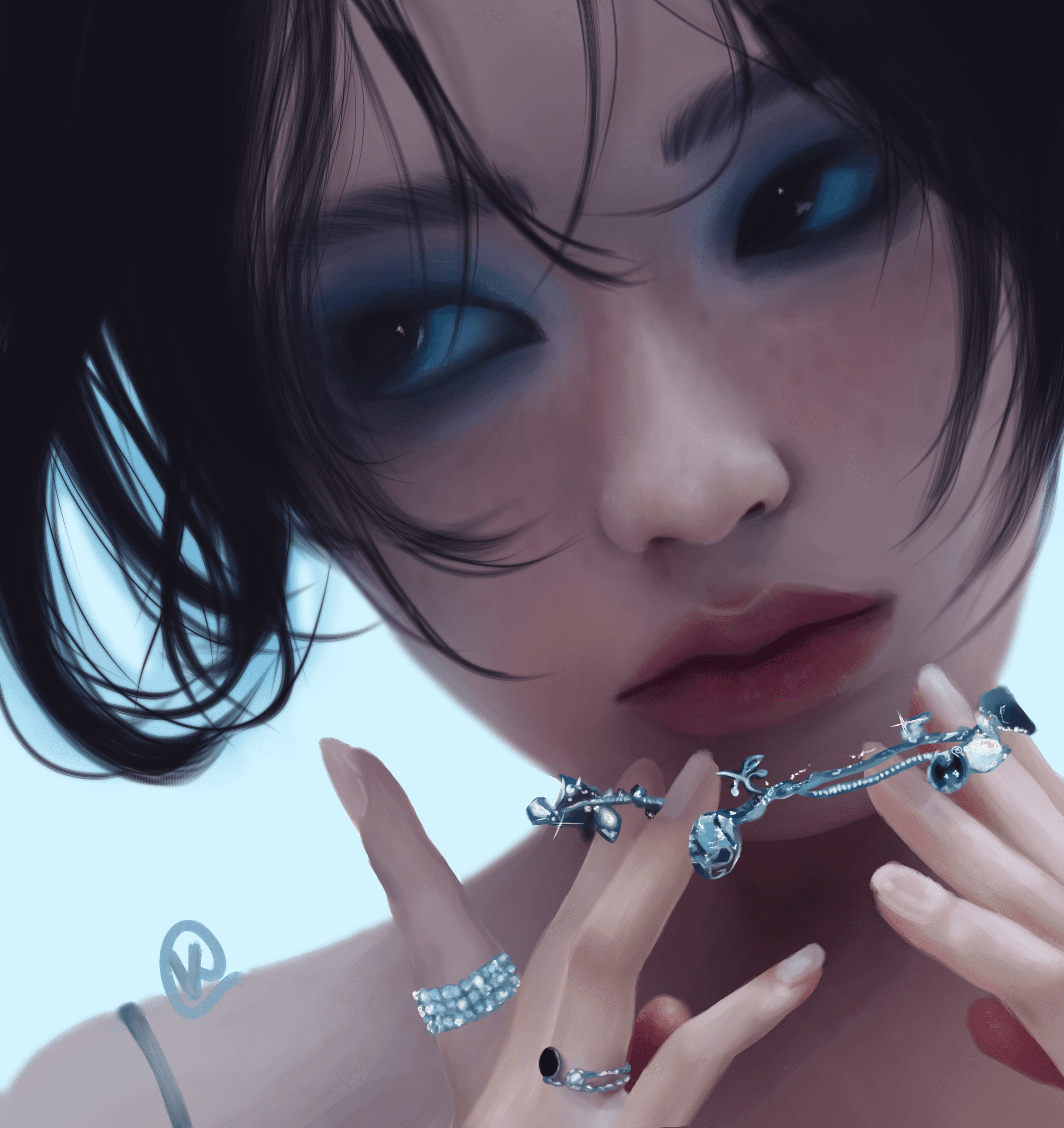 Intense Gaze